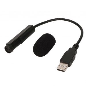 Mini microphone USB Microphone de bureau USB portable avec col de cygne pour ordinateur portable 5V - Neuf
