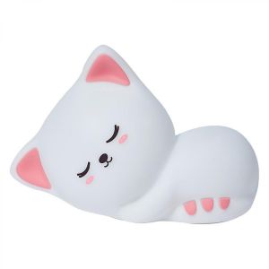 Veilleuse Pour Enfants Lampe Chat Lampe, 7 Couleurs Mignonne Nuit Lig - Neuf