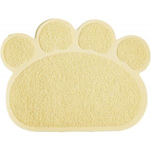 Shiliu-Tapis Pour Bac À Litière, Tapis De Litière Pour Chat Plat Bol D'alimentation Pour Nourriture Tapis De Nettoyage 30 * 40cm (B[ - Neuf
