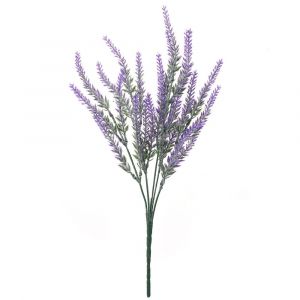 Lot de 10 bouquets de lavande artificielle en plastique violet compatible - Neuf