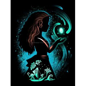 Ayuhr-Peinture Diamant Moana Diamond Art, 5d Full Drill Kit De Broderie Au Point De Croix, Décoration Murale À Faire Soi-Même Taille Unique - Neuf