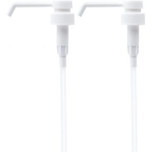 2 Pcs Pompe de Rechange Tête, Tête de Pompe de Remplacement, Tête de Rechange Distributeur Savon Liquide, Pompe de Rechange pour Distributeur de Savon, pour Salle de Bain, Cuisine, Liquide Bouteille - Neuf
