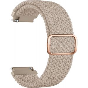 Kal-Bracelet De Montre En Nylon Tiss&eacute; De 20 Mm, Avec Boucle En M&eacute;tal R&eacute;glable, Fermeture Rapide, Bracelet De Rechange De 20 Mm, Pour Homme Et Femme - Neuf