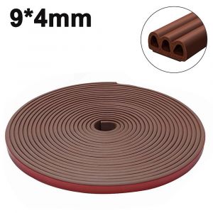 Joint d'&eacute;tanch&eacute;it&eacute; en caoutchouc silicone pour portes et fen&ecirc;tres, mod&egrave;le multi-trous - Neuf