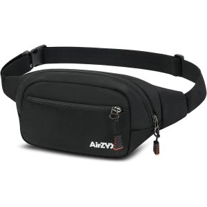 KALANKA-Sacs Banane et Sacs Banane pour Homme et Femme pour la randonnée et la Course à Pied (Noir) - Neuf
