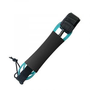 Leash Sup Avec Poignets Reglables Aux Cuisses Et Aux Chevilles Pour Surfer En Toute Securite, Bleu - Neuf