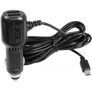 JGD-Chargeur de voiture Mini USB pour Dash Cam, Dash Cam Chargeur Mini USB, QC3.0 Chargeur de voiture rapide avec deux ports USB &iquest; 3,5 m - Neuf