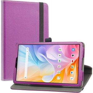 ELVORIX-pour ALLDOCUBE iPlay 60 Mini, Slim PU Cuir Etui et Pliable Stand Folio Coque Couverture pour ALLDOCUBE iPlay 60 Mini Tablette 8.7 Pouces Android Tablette,Violet - Neuf