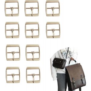 Kalanka-10 Pièces Boucles Coulissantes Réglables En Métal Boucle Ceinture Pour Faire Un Sac À Main Accessoires De Bricolage À La Main Pour Sangle Portefeuille,Sacs,Hardware Chaussure Boucle Ardillon - Neuf