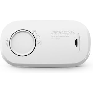 JGD-FireAngel FA3313-FRT D&eacute;tecteur de Monoxyde de Carbone CO, Capteur de Monoxyde de Carbone, D&eacute;tecteur de CO et Alarme Portable, Dur&eacute;e de Vie de 10 Ans,Certifi&eacute; NF - Neuf