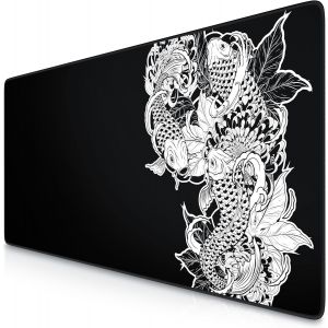 Tapis De Souris Gaming Xxl 900X400Mm, Mouse Pad Mat, Sous-Main Bureau Gamer Extra Large En Tissu, Base Antidérapante, Haute Précision Et Vitesse, Pour Souris Claviers Roccat Razer Logitech - Neuf
