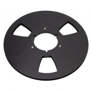 Bobine De Bande Vide En Alliage D'aluminium, 1/4, 10 Pouces, Accessoire Pour Enregistreur De Bande, PièCes De Machine D'ouverture De Disque Vide Pour Nab Noir - Neuf