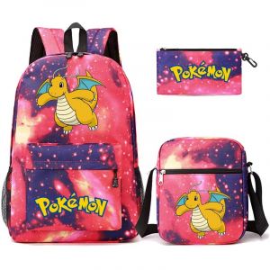 Sac à Dos Pokémon Pikachu – Cartable Grande Capacité Adolescent Garçon Fille - Neuf