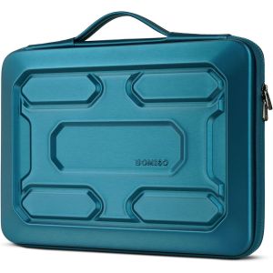 15,6 Pouces Housse Pour Ordinateur Portable Avec Poignée Etui De Protection Eva Étanche Antichoc Pour Ordinateurs Portables 15.6"" Yoga 720 Ideapad 310 320 Thinkpad T570, Turquoise - Neuf