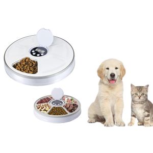 Distributeur Automatique De Croquettes Pour Chats Et Petits Chiens, Avec 6 Repas Et Minuterie. - Neuf