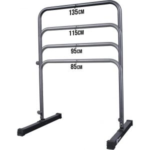 Asfasfq-Barre De Traction/Calisthenics Ajustable À 4 Hauteurs Pour La Musculation, Street Workout, Gymnastique - Barre De Traction Sans Fixation En Acier Pour Home Gym, Tractions, Front Lever - Neuf