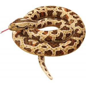 Peluche Serpent Geant 200cm Peluche Serpent R&eacute;aliste D&eacute;coration Halloween Accessoires D'anniversaire Coussin De Serpent Pour Chat Et D&eacute;cor Salon - Neuf