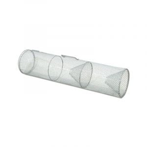 Nasse &Agrave; Anguilles Grillage Plastifi&eacute; Maille 10 Mm Longueur 80 Cm - Neuf