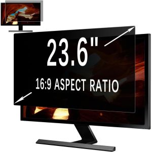 Film de confidentialit&eacute; amovible pour ordinateur 23.6 pour &eacute;cran 16:9, Privacy Anti Espion Filtre, Anti-Lumi&egrave;re Bleu Film de Protection pour &Eacute;cran d&iquest; Ordinateur & Moniteur 23.6"" 16:9 - Neuf