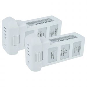 Vhbw 2x Batterie Compatible Avec Dji Phantom 3, 3 Professional, 3 Advanced Drone (4500mah, 15,2v, Li-Polym&egrave;re) - Neuf