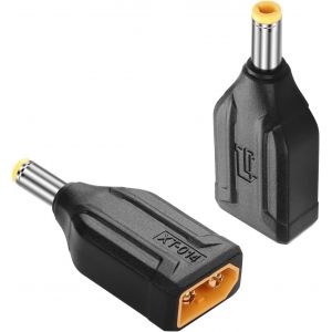 Lot De 2 Adaptateurs Xt60 Vers Dc5525 Xt60 Vers Dc 5,5 Mm X 2,5 Mm Sans Fil Pour Fer &Agrave; Souder Ts100, Moniteur Fpv, Alimentation, Drone (Xt-014)[Z497] - Neuf