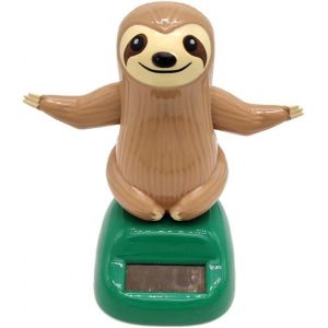 Sansh-Danse Solaire Toy, Figurine De Secouant La Tête À Solaire Mignon Bobbleheads Ornement De Pour Tableau De Bord De Voiture Animal À Danser Solaire Jouets Décoration Pour Voiture Bureau - Neuf