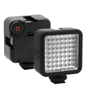 Lumi&egrave;re vid&eacute;o LED lumineuse 49 Led Camera Lighting Panneau lumineux de cam&eacute;ra portable dimmable pour Canon,Nikon,Sony et d'autres appareils photo DLSR - Neuf