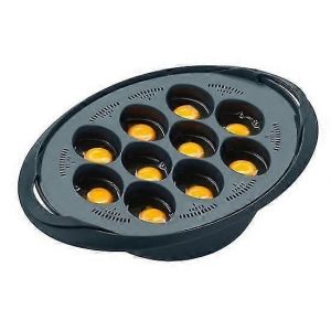 Cuiseur à ?ufs 10 trous pour four à friteuse à air TM4/TM5/TM31 haute capacité de qualité alimentaire - Neuf