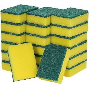 Lot de 10 éponges à récurer robustes, éponges de nettoyage magiques multi-usages, tampons de nettoyage - Neuf