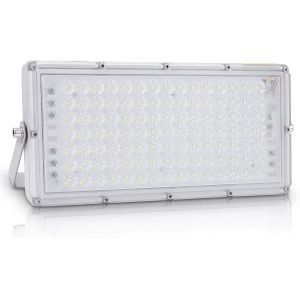 Tianyi-100w Projecteur Exterieur Led 10000lm 6500k Blanc Froid Lampe Extérieur Led De Sécurité Imperméable Ip65 Spot Led Extérieur Idéal Pour Jardin Garage Couloir Terrasse Eclairage - Neuf