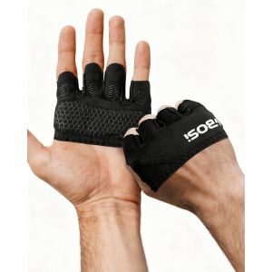 Gants De Fitness - Demi-Paume Gants Musculation Homme Et Femme, Design &Agrave; Quatre Doigts (Noir,M) - Neuf