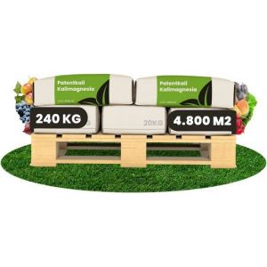 Engrais Patentkali Kalimagnesium - 240 Kg Pour 4800 M2 - Organifer - Neuf