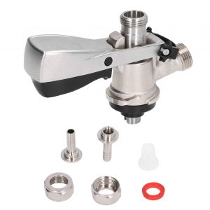 Xyong Raccord De Fut De Biere G5/8 S En Acier Inoxydable, Robinet Distributeur De Fut De Biere, Accessoire De Brassage - Neuf