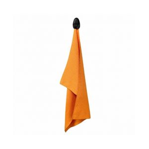 Serviette De Golf Magn&eacute;tique En Microfibre - Motif Gaufr&eacute; Orange Vif Pour Un Acc&egrave;s Facile Et Un Nettoyage Sup&eacute;rieur Du Club - Neuf