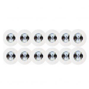 Lot De 12 Dessous De Verre &Agrave; Led,Lumi&egrave;res Led Pour Bouteille,Autocollants Led Pour Dessous De Verre Flash Cup - Neuf