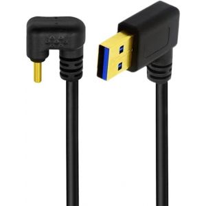 Tye-C&acirc;ble De Donn&eacute;es D'alimentation Usb 3.0 Type A Vers Type C M&acirc;le Vers M&acirc;le 480 Mbps Noir En Forme De U Oppos&eacute; Coud&eacute; Vers L'arri&egrave;re Pour Ordinateur Portable, Tablette, T&eacute;l&eacute;phone 0,3 M - Neuf