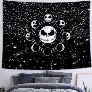 Cauchemar Avant No&euml;l Tapisserie Tenture Murale Nuit &Eacute;toil&eacute;e&iquest;150*100 cm&iquest; - Neuf