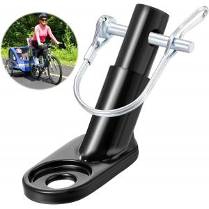 Kal-Adaptateur Remorque Velo, Portable Accessoire Remorque Velo, Coupleur De Remorque De Vélo, Adaptateur Bébé Remorque Velo, Pour La Plupart Des Remorques De Vélo - Neuf