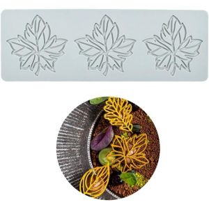 Moule 3d Feuille D'érable Tapis Dentelle Pour Fondant,Dentelle,Fleurs,Bonbons,Chocolat,Sucre,Artisanat,Décoration De Gâteau - Neuf