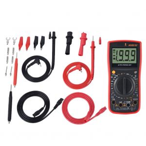 Multimetre numerique ANENG AN881B+, testeur de temperature, tension AC/DC (rouge n¡ã 2) - Neuf