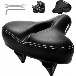 Subzonal-C30 Selle De V&eacute;lo Surdimensionn&eacute;e Confortable - Compatible Avec Les V&eacute;los Peloton, D'exercice, De Montagne Ou De Route, Remplacement De Selle De V&eacute;lo Extra Large Pour Homme Femme Confort - Neuf