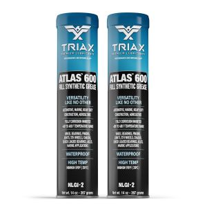 Subzonal-Atlas 600 Graisse Synth&eacute;tique Bleu, Haute Temp&eacute;rature -40&deg;C +232&deg;C, Nlgi-2, Service Intensif, Tr&egrave;s Haute Performance, &Eacute;tanche (Marine), Haute Adh&eacute;rence, Indice Ep &Eacute;lev&eacute; - Pack De 2 - Neuf