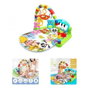 Tapis D'éveil Évolutif Bébé De Jeu Tapis Amis De La Jungle Tapis De Jeu Musical Pour Bébé - Neuf