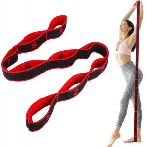 Kalanka-Elastique Musculation, Elastique Sport 8 Niveaux De Forces Bande Elastique Musculation, Bande De Résistance Bande Elastique Fitness Pour Entraînement Gym Fitness Pilates Yoga - Neuf