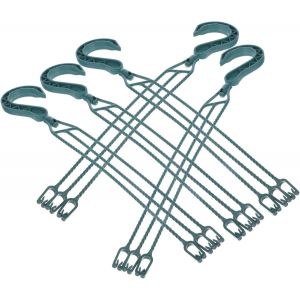 ERYI-Lot De 5 Crochets De Plafond Pour Plantes Suspendues - Chaînes De Suspension Pour Plantes - Chaîne Pour Suspendre Des Lanternes - Panneaux Publicitaires - Chaîne Pour Oiseaux - Neuf