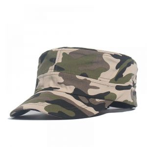(Camouflage) Chapeau Militaire Des Cadets De Chapeaux Pour Hommes Cadets De L'armée De Cap Tous Les Jours Style Militaire Armée Camouflage Chapeau Classique De La Casquette De Camouflage De La Pac - Neuf