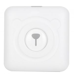 Imprimante thermique de poche portable Mini Question erronee Recu Fournitures scolaires A6 Blanc 203 dpi - Neuf