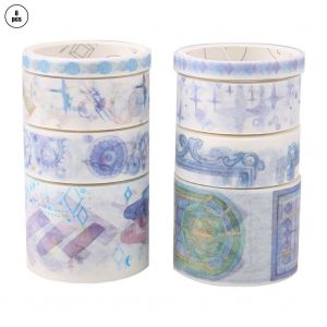 Lot de 8 rouleaux d'autocollants decoratifs pour filles, accessoires de decoration pour la maison (#12) - Neuf