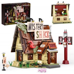 Kit De Construction De Cabine Gravity Falls, Jouet De Construction De Maison Mystery Shack, Cadeau Pour Les Fans De Télévision (965 Pièces) - Neuf