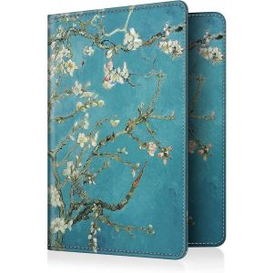 CAUC-Porte-Passeport Housse - Voyage Protecteur Portefeuille Pochette Etui de Protection pour Passeport, Carte d'embarquement, Carte d'identit, - Neuf